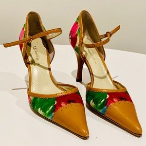 Anne Klein Floral Heels